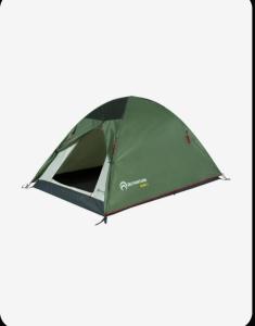 a green tent is shown on a white background at Camping tents rent in Karakol +1 photo