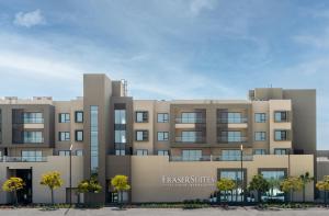 an architectural rendering of a apartment building at Fraser Suites Al Liwan in Manama +14 photos