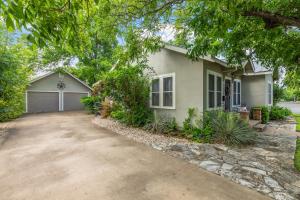 a house with a driveway in front of it at Beverly Haus in Fredericksburg