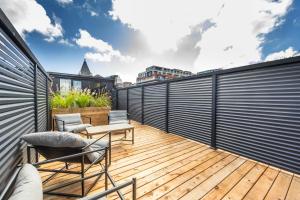 Balkon oz. terasa v nastanitvi The Brick Hotel - The Laneway