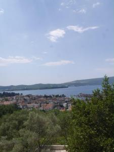 a view of a city and a body of water at Apartment Marta Tivat in Tivat