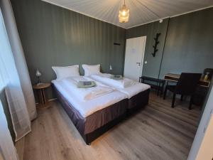 Krevet ili kreveti u jedinici u okviru objekta HM Borg Guesthouse