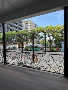 a view from the balcony of a building at Dream House in Batumi