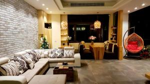 Prostor za sedenje u objektu Sunny Stream B & B