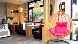 Prostor za sedenje u objektu Sunny Stream B & B