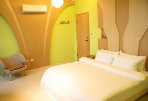 Krevet ili kreveti u jedinici u okviru objekta Sunny Stream B & B