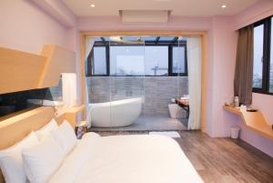 Kupatilo u objektu Sunny Stream B & B