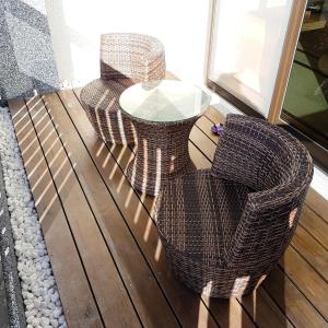 Prostor za sedenje u objektu Sunny Stream B & B
