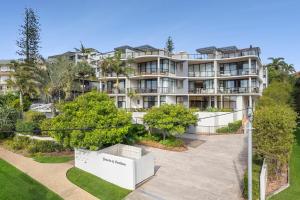 an aerial view of a large apartment building at Coolum Beach Apartment, 2 Bed 2 Bath, Pool in Coolum Beach