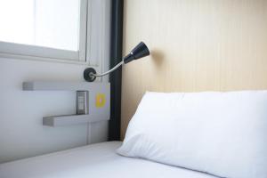 Postelja oz. postelje v sobi nastanitve Z Hostel