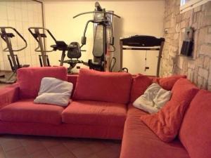 Fitness centrum a/nebo fitness zařízení v ubytování Relais Villa Lézard