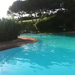 a group of people swimming in a swimming pool at Ocean Villa Algarve in Alvor