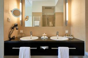 Koupelna v ubytování Hotel Elbresidenz an der Therme