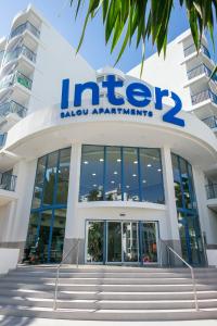 a sign on the front of a building at Inter 2 in Salou
