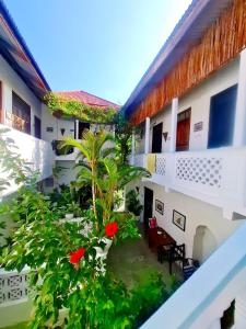 a view from the balcony of a house at zLife Stone Town in Zanzibar City