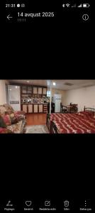 a picture of a hotel room with a bed at Mahmud Guest House in Sheki