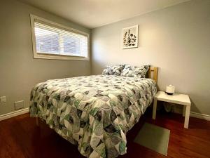 a bedroom with a bed and a window at Aldergrove 2 in St. John's