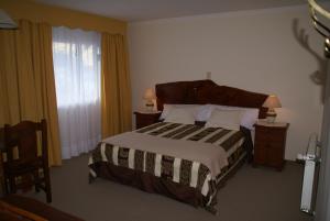 Ein Bett oder Betten in einem Zimmer der Unterkunft Las Piedras de Patagonia