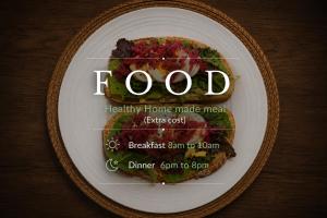 a plate with food on top of it at OMA CANCUN - Holistic Healing Center in Cancún