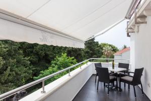 Balkón alebo terasa v ubytovaní Apartments Villa Alba