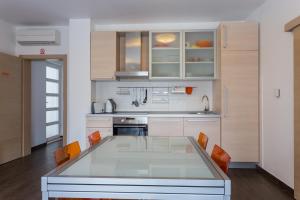 Kuchyňa alebo kuchynka v ubytovaní Apartments Villa Alba