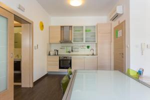 Kuchyňa alebo kuchynka v ubytovaní Apartments Villa Alba