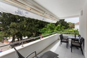 Balkón alebo terasa v ubytovaní Apartments Villa Alba