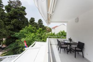 Balkón alebo terasa v ubytovaní Apartments Villa Alba