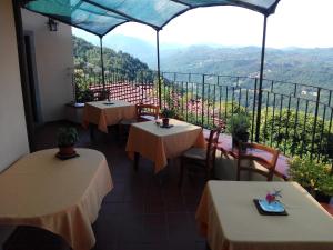 Reštaurácia alebo iné gastronomické zariadenie v ubytovaní Agriturismo Profumo Di Natura