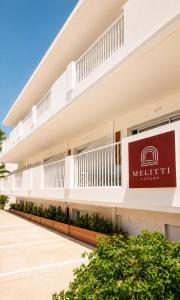 a view of the exterior of a building at Melitti Lucent in Rethymno