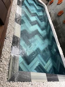 a close up of a swimming pool at La Vida Residences Villa in Ấp Phước Thánh