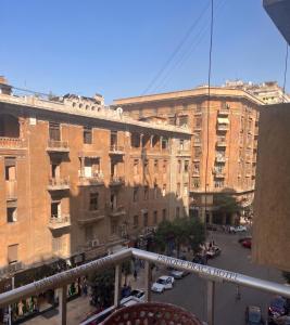 a view from the balcony of a building at Parque Praca hotel in Cairo