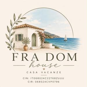 a picture of a house with a view of the ocean at FraDom House in Montesilvano