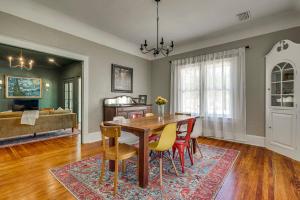 a dining room with a table and chairs at 2-Unit Bundle in Eustis: Walk to Ferran Park! in Eustis