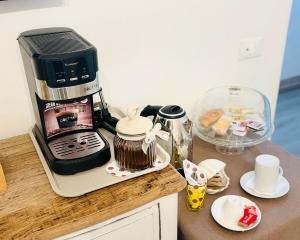 a coffee maker sitting on top of a counter at Domus Alberta in Lecce