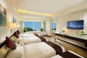 TV o dispositivi per l'intrattenimento presso Regal Riverside Hotel