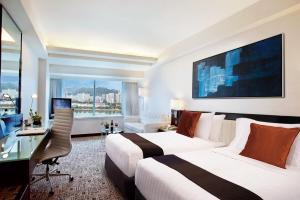 TV o dispositivi per l'intrattenimento presso Regal Riverside Hotel