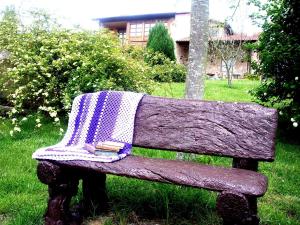 Ogród w obiekcie Casa Torreteyera