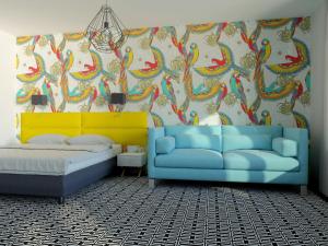 
Cama o camas de una habitación en Liv'Inn Aparthotel
