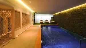 a pool in the middle of a room at Imperial Casablanca Hotel & Spa in Casablanca