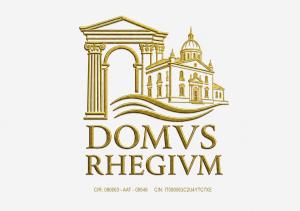 a logo for a cd company called dominus rigryn at Domus Rhegium in Reggio di Calabria