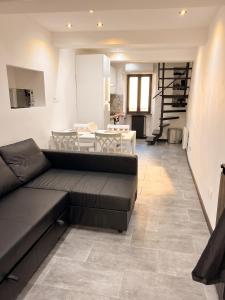 a living room with a couch and a table at House with Private Pool in Spindoli - 100 m² in Spindoli