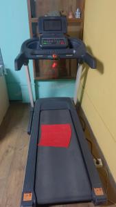 a treadmill with a red paper on top of it at Local feeling in Nepal in Bhaktapur