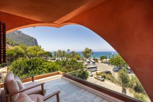 a view of the ocean from the balcony of a villa at La Gaia - Adult Only in Alanya