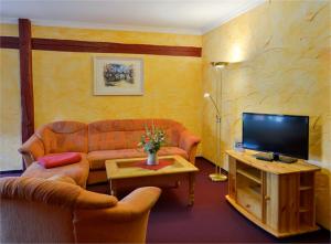 TV a/nebo společenská místnost v ubytování Hotel Gut Voigtlaender