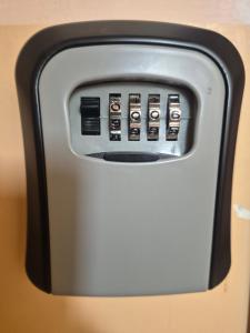 a close up of a toaster oven with its door open at Apartament Serbinowska in Kalisz