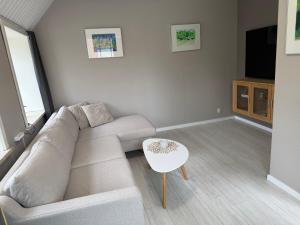 Televizors / izklaižu centrs naktsmītnē Apartment with Wifi, close to city center, Beach and forrest