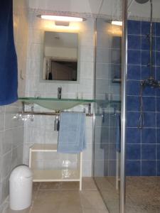 Koupelna v ubytování La Pauseto