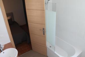 Koupelna v ubytování Hostal Montilla Sotogrande