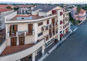 an aerial view of a building at Le Case di Seba in Mascali